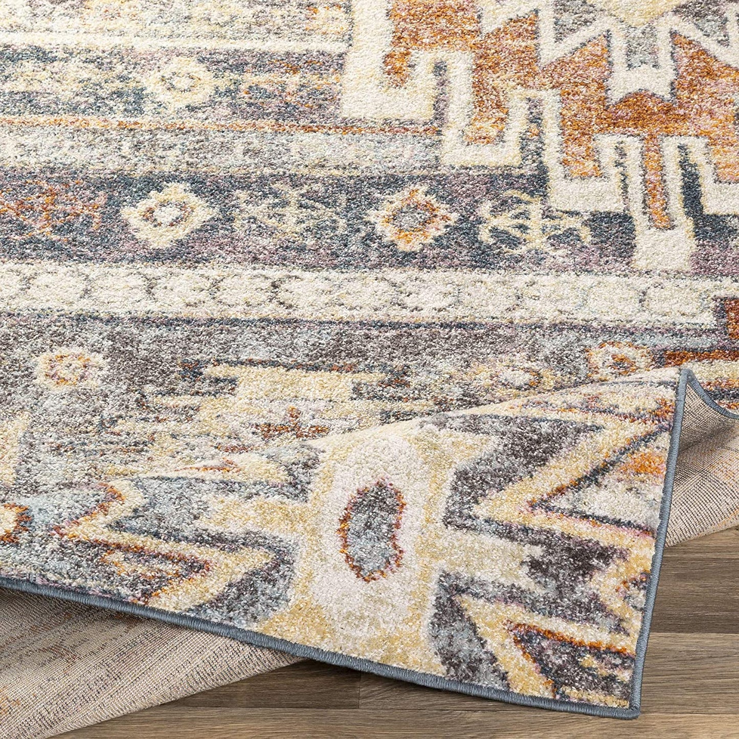 Ashens Denim Soft Area Rug