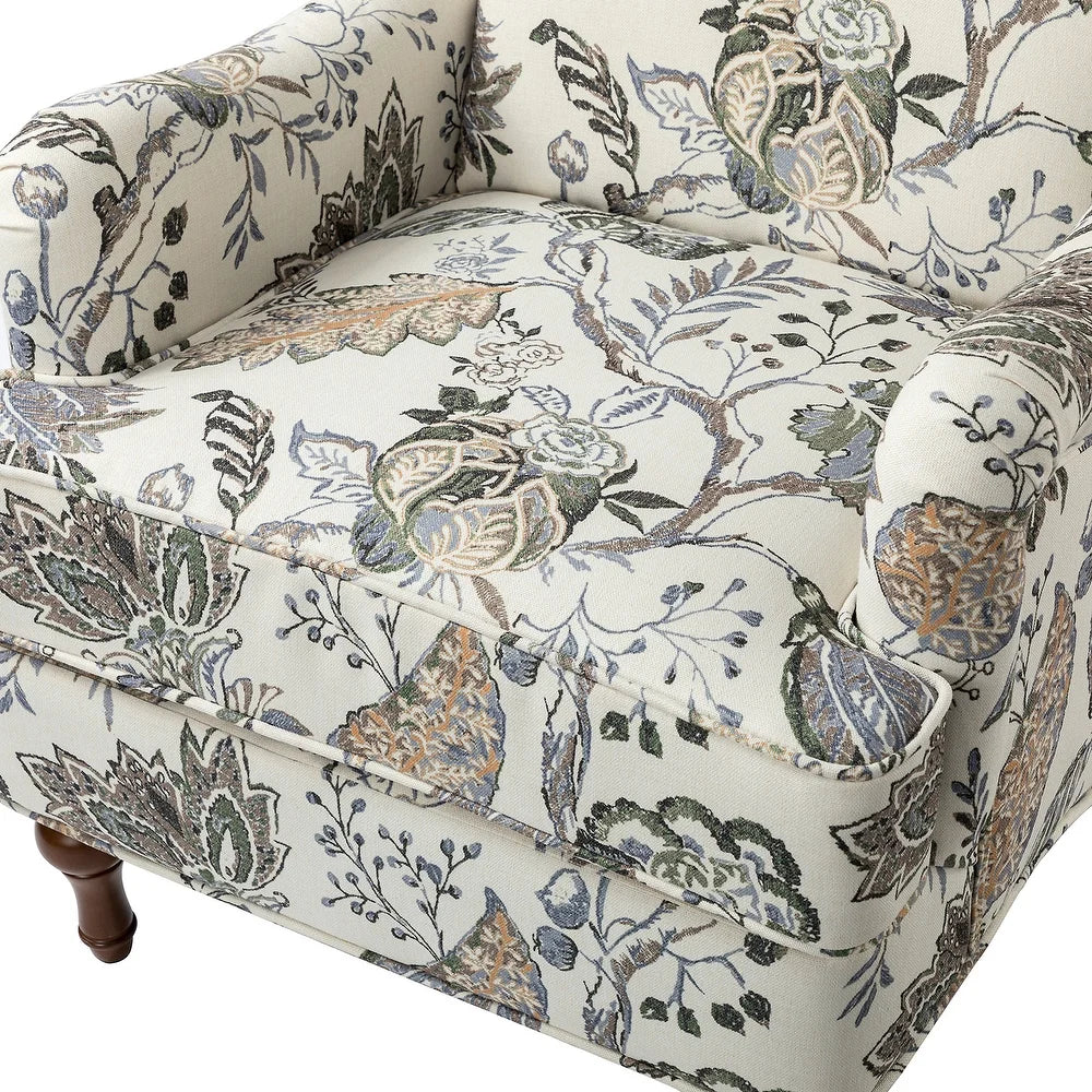 Myrrha Armchair with Turned Legs Set of 2