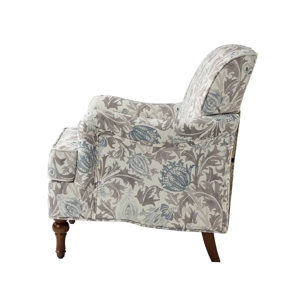 Myrrha Armchair with Turned Legs Set of 2