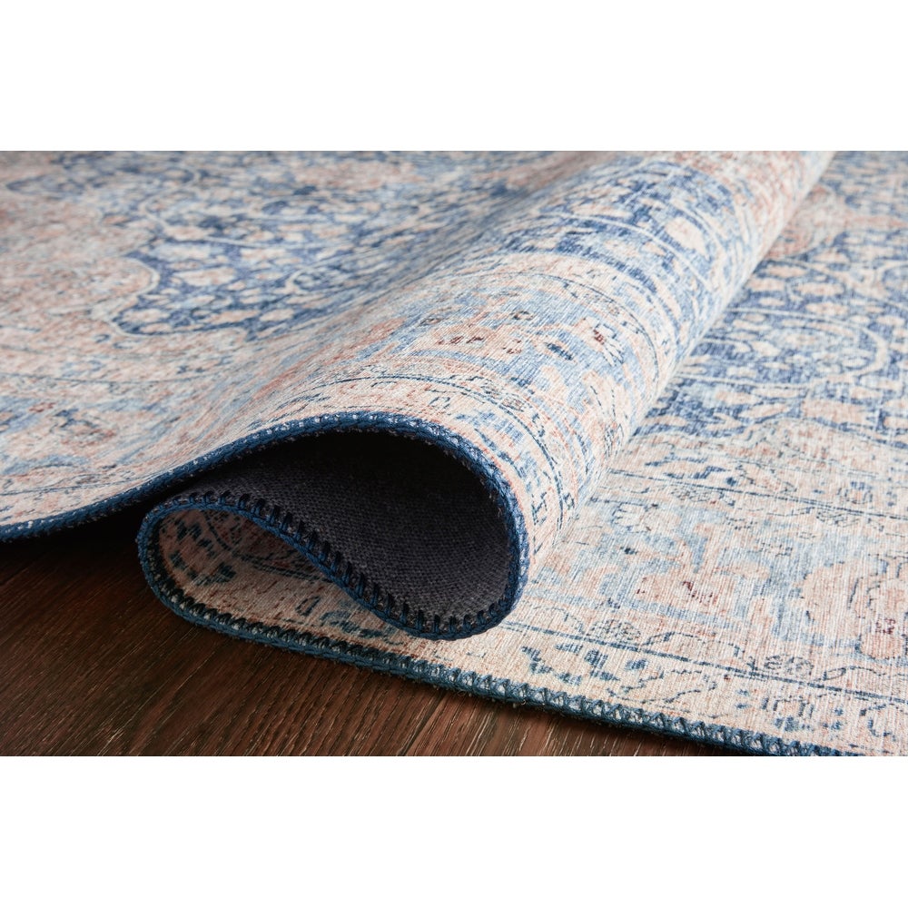 Isabelle Traditional Vintage Border Printed Area Rug