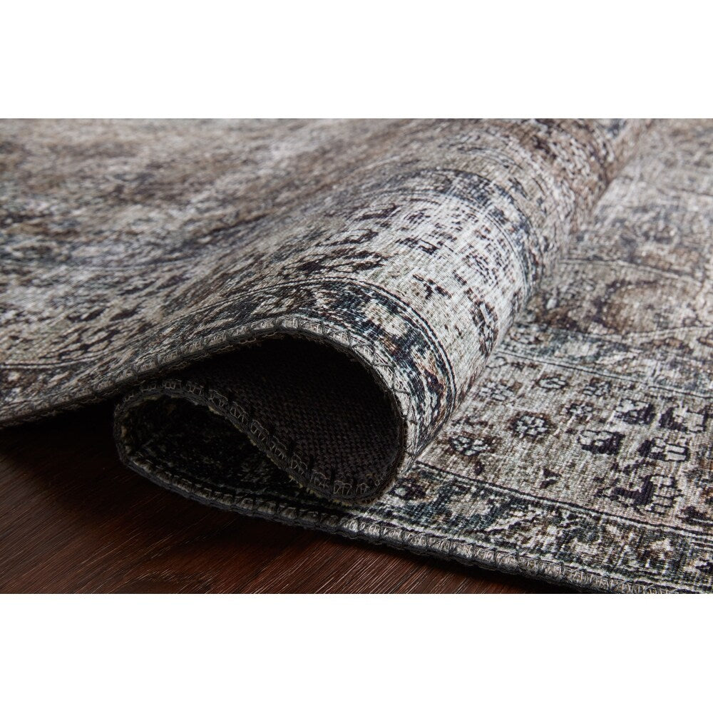 Isabelle Traditional Vintage Border Printed Area Rug
