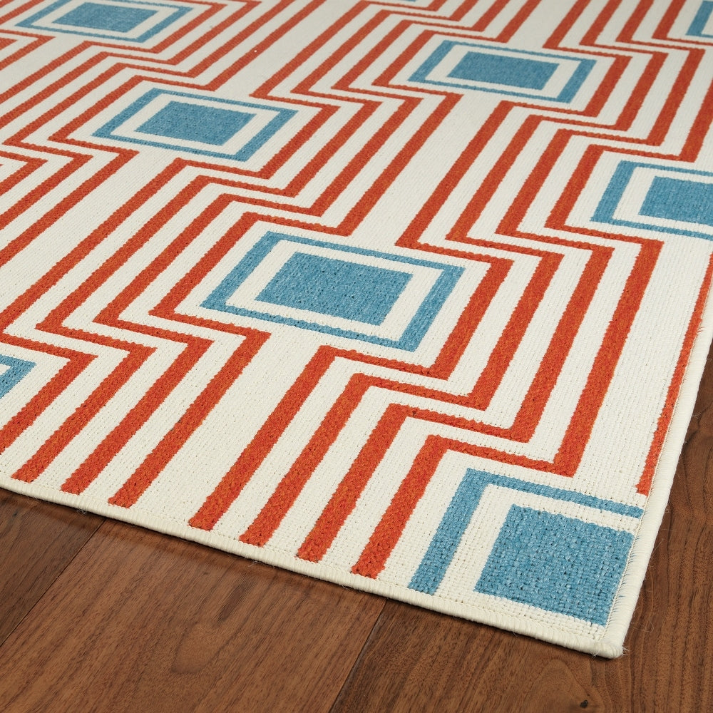 Ambrosi Indoor/Outdoor Soft Area Rug