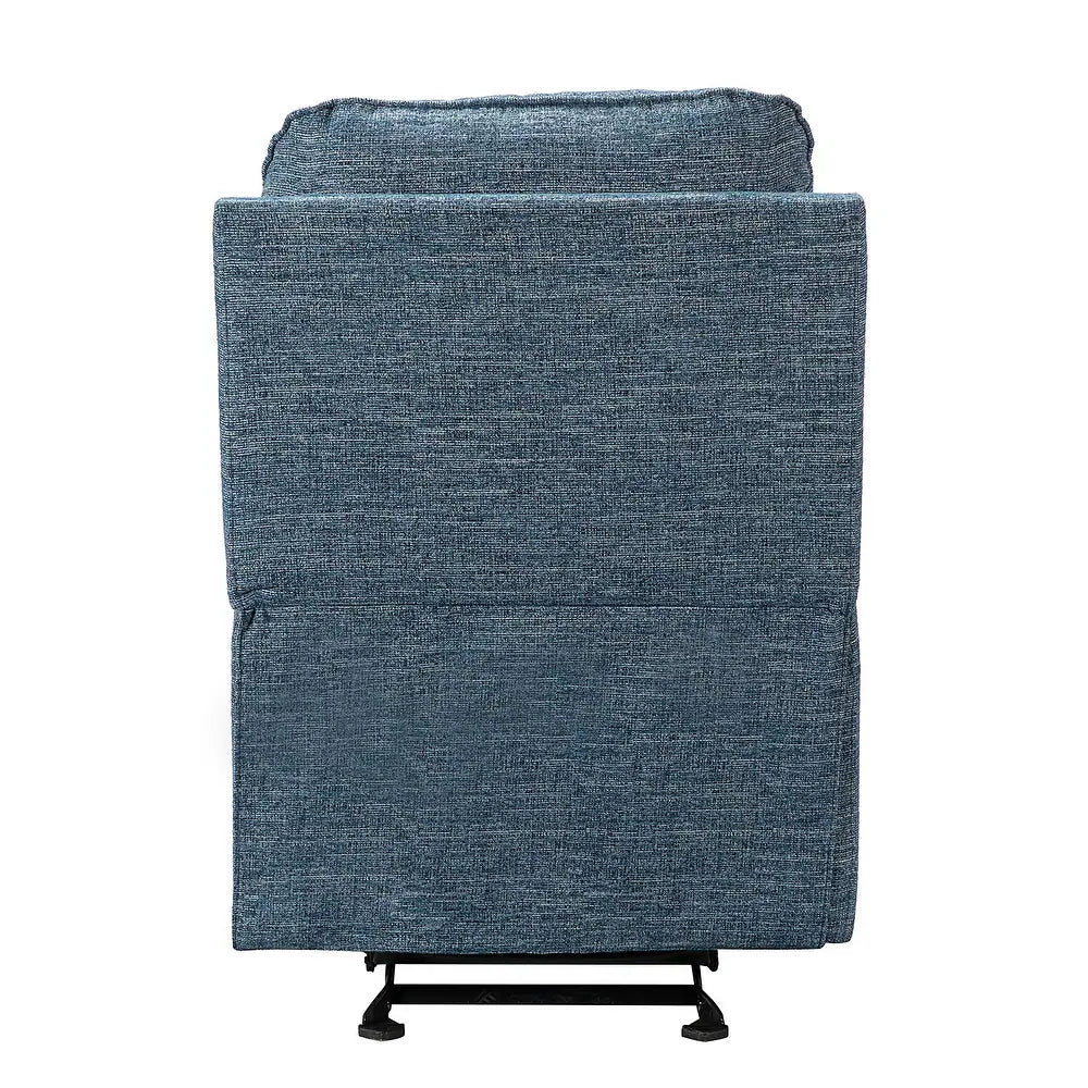 Badari Comfy Manual Rocking Nursery Chair with Metal Base