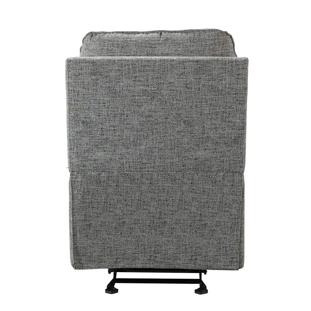 Badari Comfy Manual Rocking Nursery Chair with Metal Base