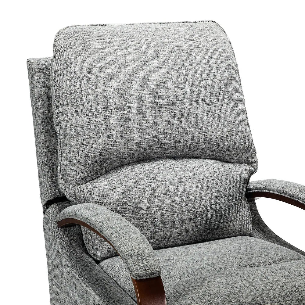Badari Comfy Manual Rocking Nursery Chair with Metal Base