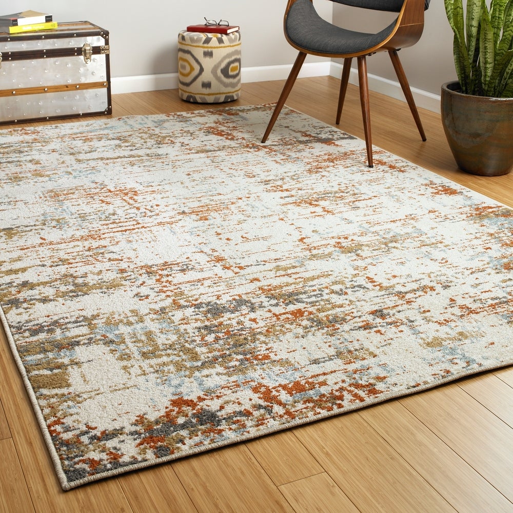Bombas Easy Care Soft Area Rug Ivory