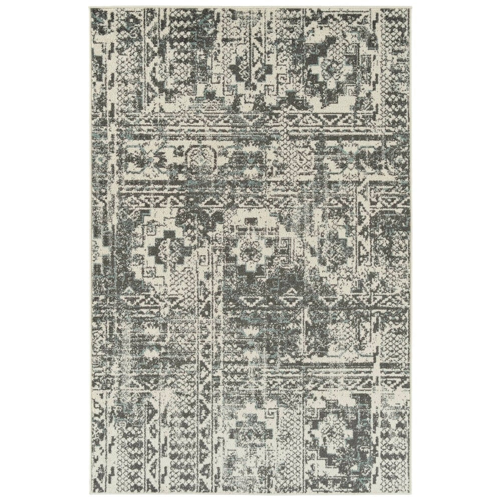 Bombas Easy Care Soft Area Rug Graphite