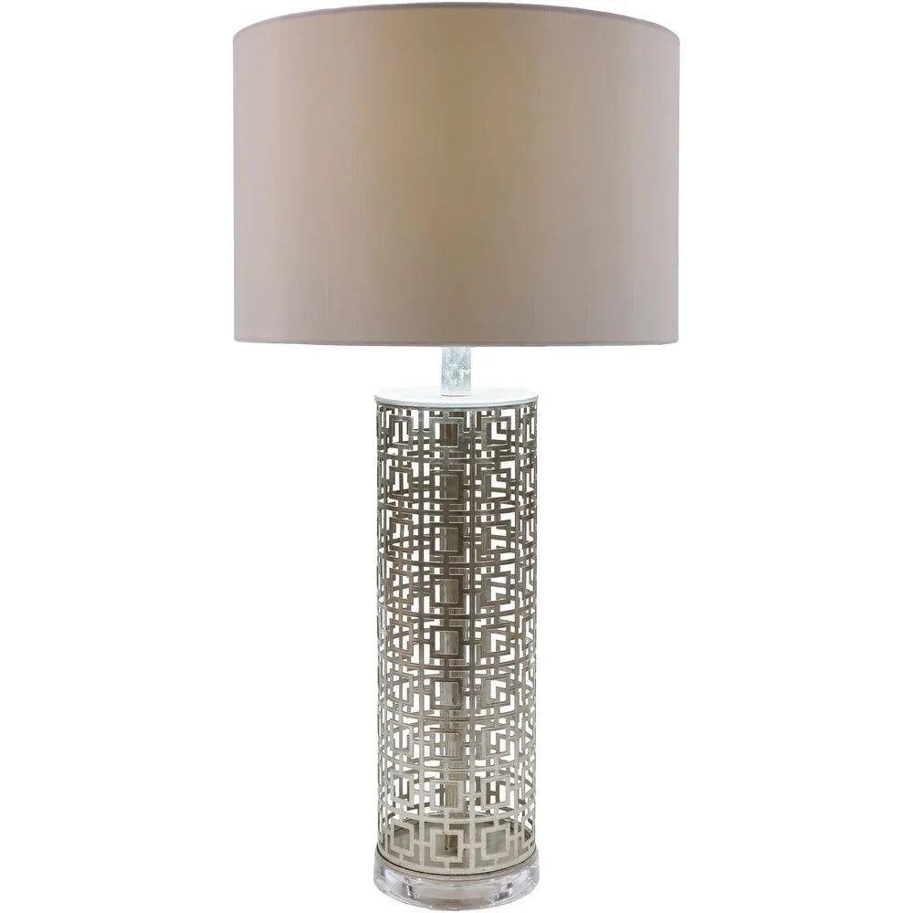 Cassadee Table Lamp with Painted Steel Base