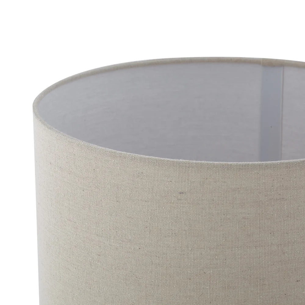 Cassia 5ft Power Cord, USB Charger Table Lamp