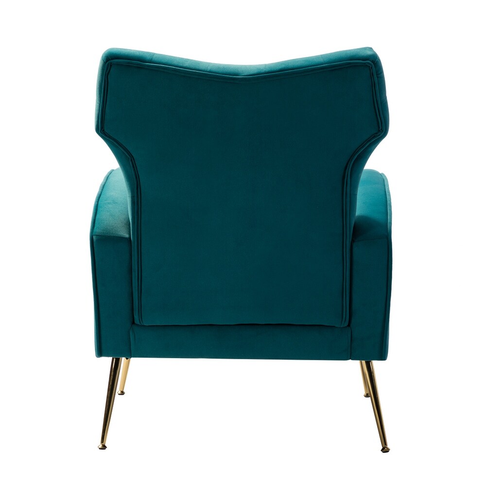 Danita Upholstered Accent Chair with Tufted Back