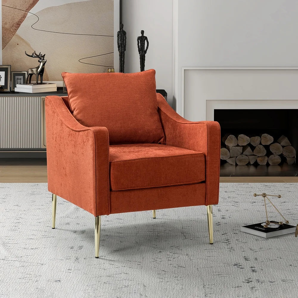 Epopeus Comfy Armchair with Sloped Arms