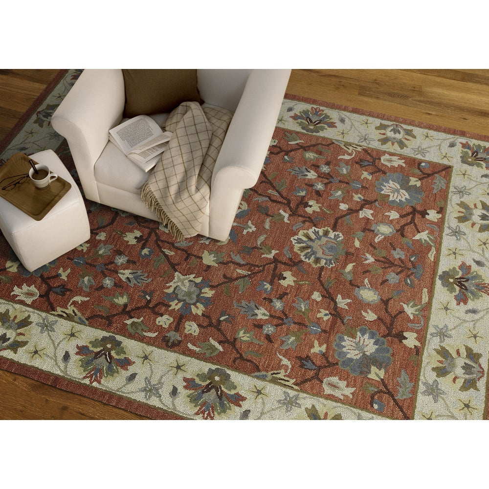 BROOKLYN COLLECTION Brick Soft Area Rug
