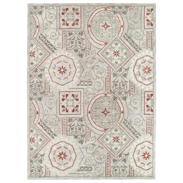 Brooklyn Collection Pewter Soft Area Rug