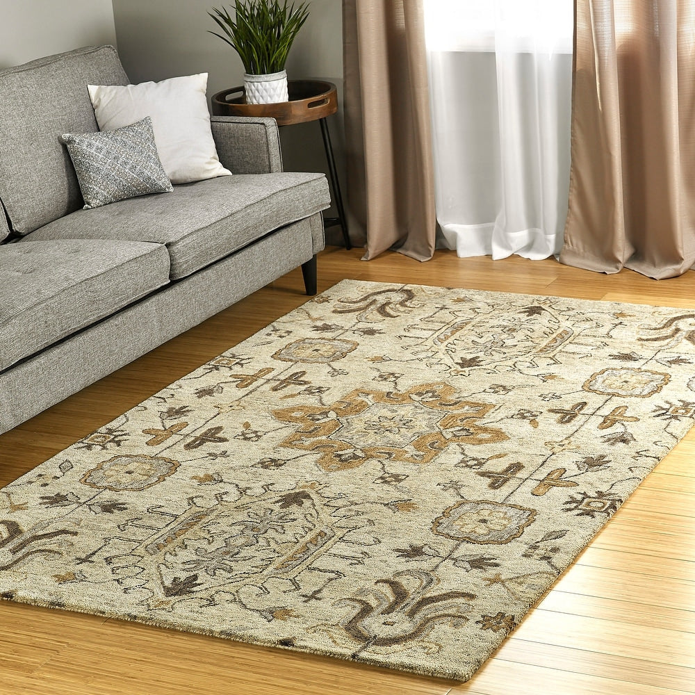 Finerie Hand-Tufted Wool Soft Area Rug