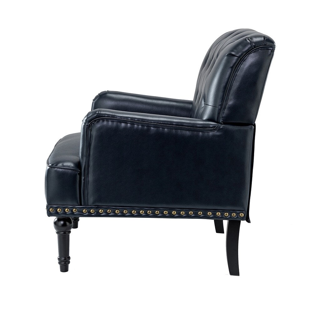 Clément 28" Wide Contemporary Upholstered Accent Barrel Chair with Black Base
