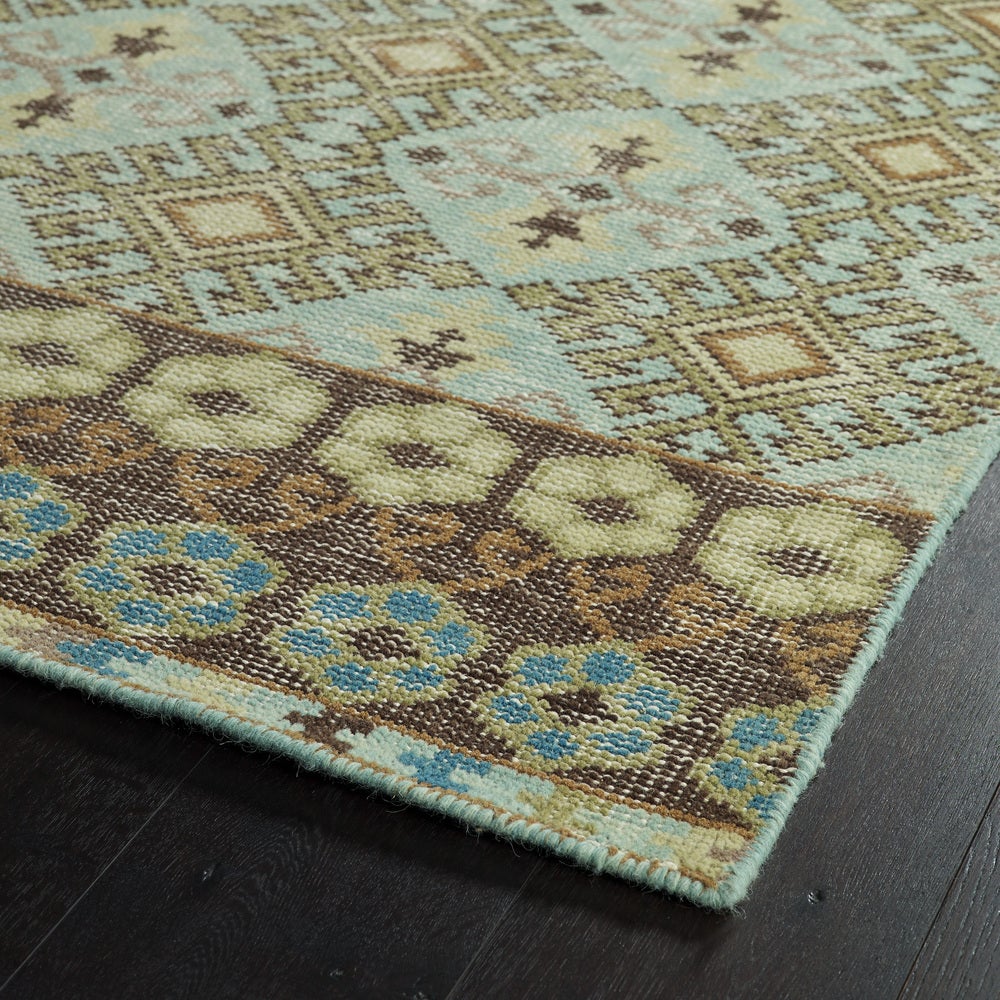Relic Collection Orange Soft Area Rug