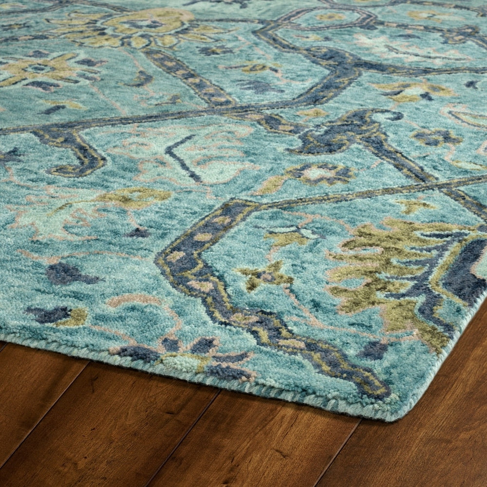 Chancellor Collection Blue Soft Area Rug