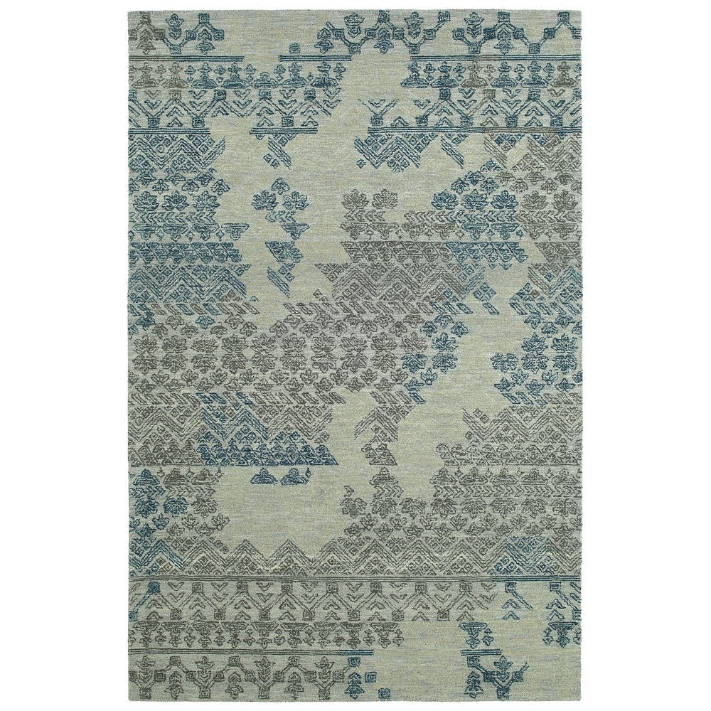 Ceneri Collection Grey Soft Area Rug