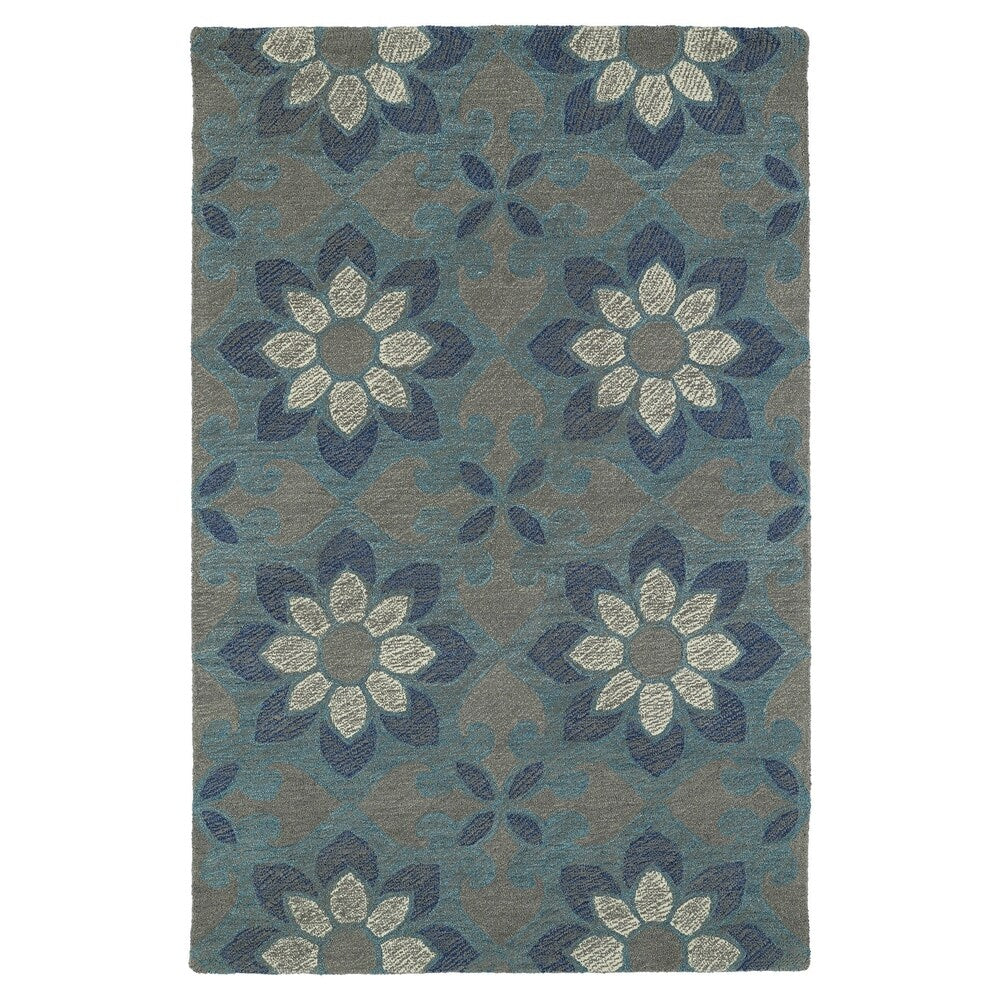MONTAGE COLLECTION Grey Soft Area Rug