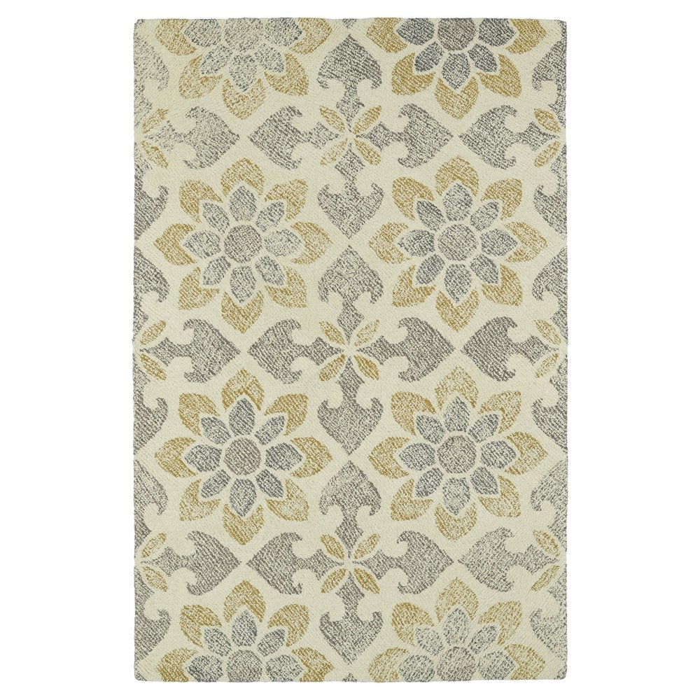 MONTAGE COLLECTION Grey Soft Area Rug