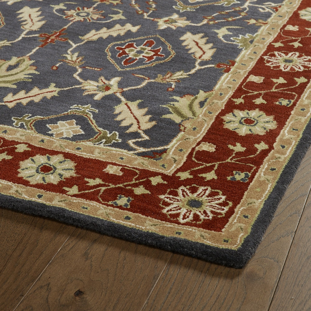 Middleton Collection Navy Soft Area Rug