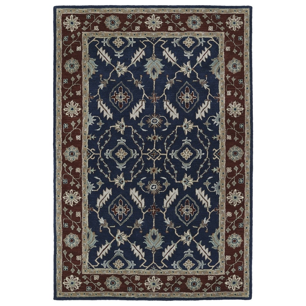 Middleton Collection Navy Soft Area Rug