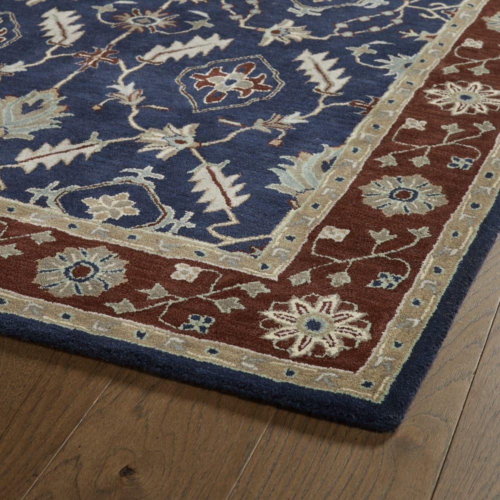 Middleton Collection Navy Soft Area Rug