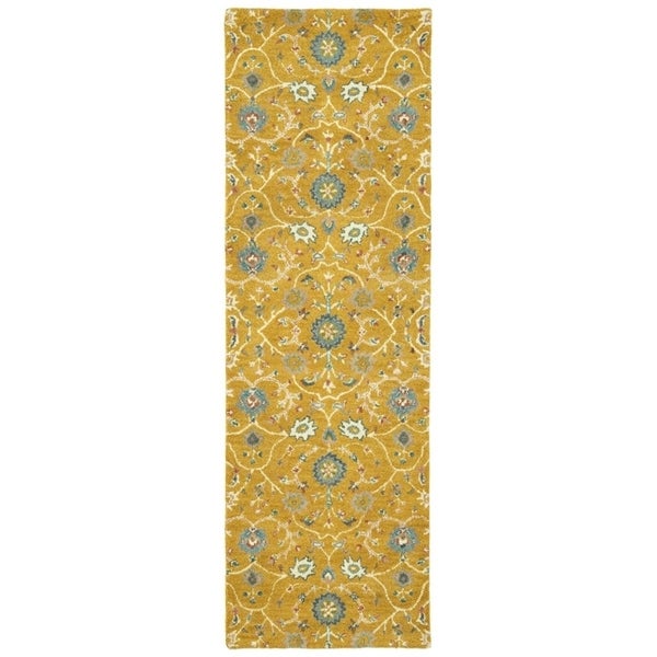 AMARANTA COLLECTION Gold Soft Area Rug