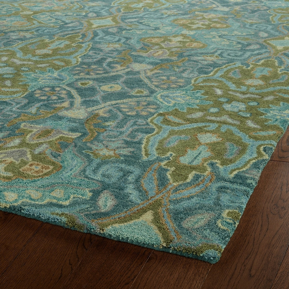 AMARANTA COLLECTION Peacock Soft Area Rug