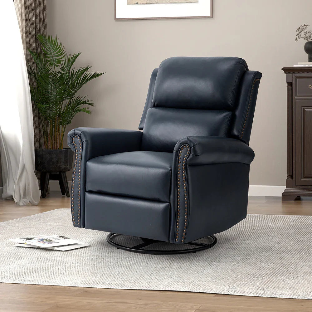 Henry Traditional Multifunctional Upholstery Nursery Chair with Swivel Base