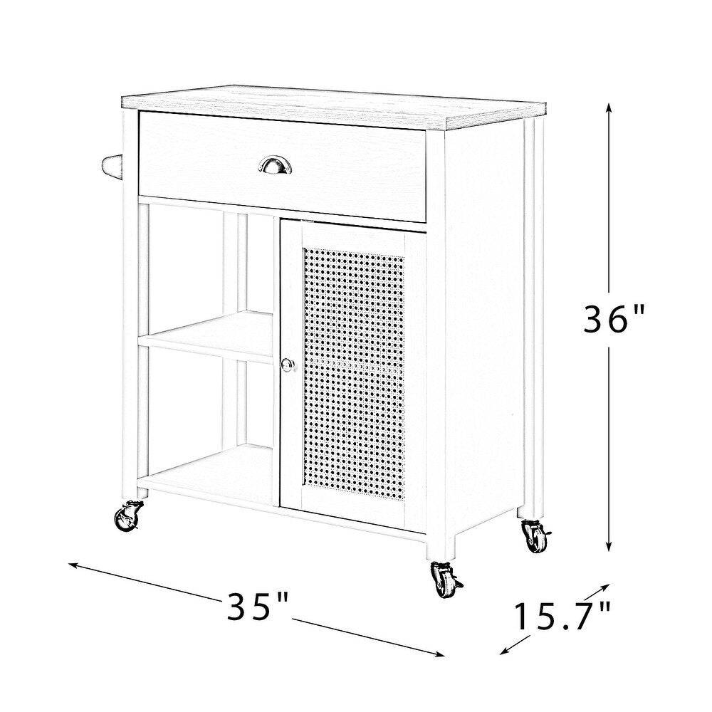 Hercules Accent Cabinet with External Shelves