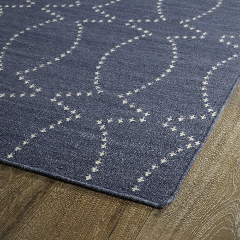 GLAM COLLECTION Blue Soft Area Rug