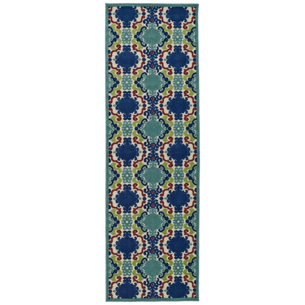 A BREATH OF FRESH AIR COLLECTION Blue Soft Area Rug