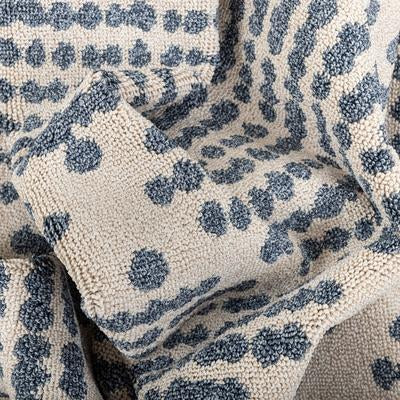 Arbor Moroccan Trellis Light Blue Kilim-Style Rug