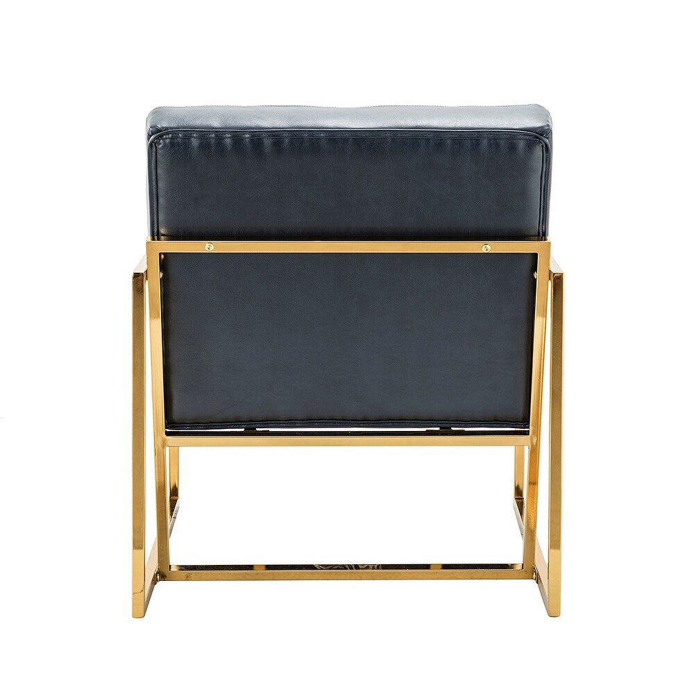Mabel Armchair with Tufted Back and Seat Set of 2