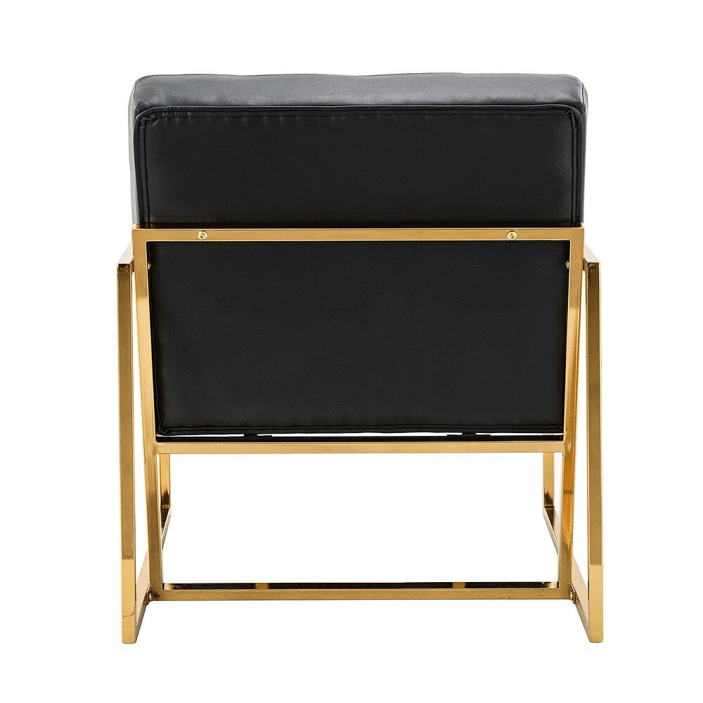 Mabel Armchair with Tufted Back and Seat Set of 2