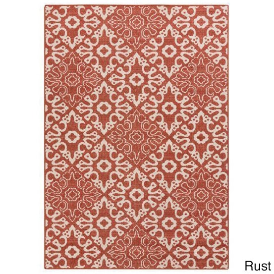 Geometric Indoor/Outdoor Area Rug