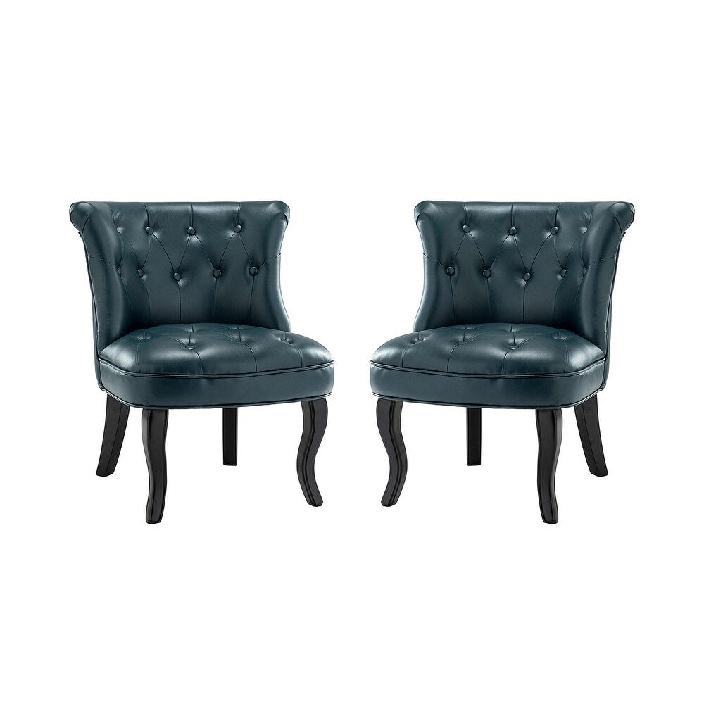 Metion Living Room Accent Chair Set of 2 with Cabriole Legs