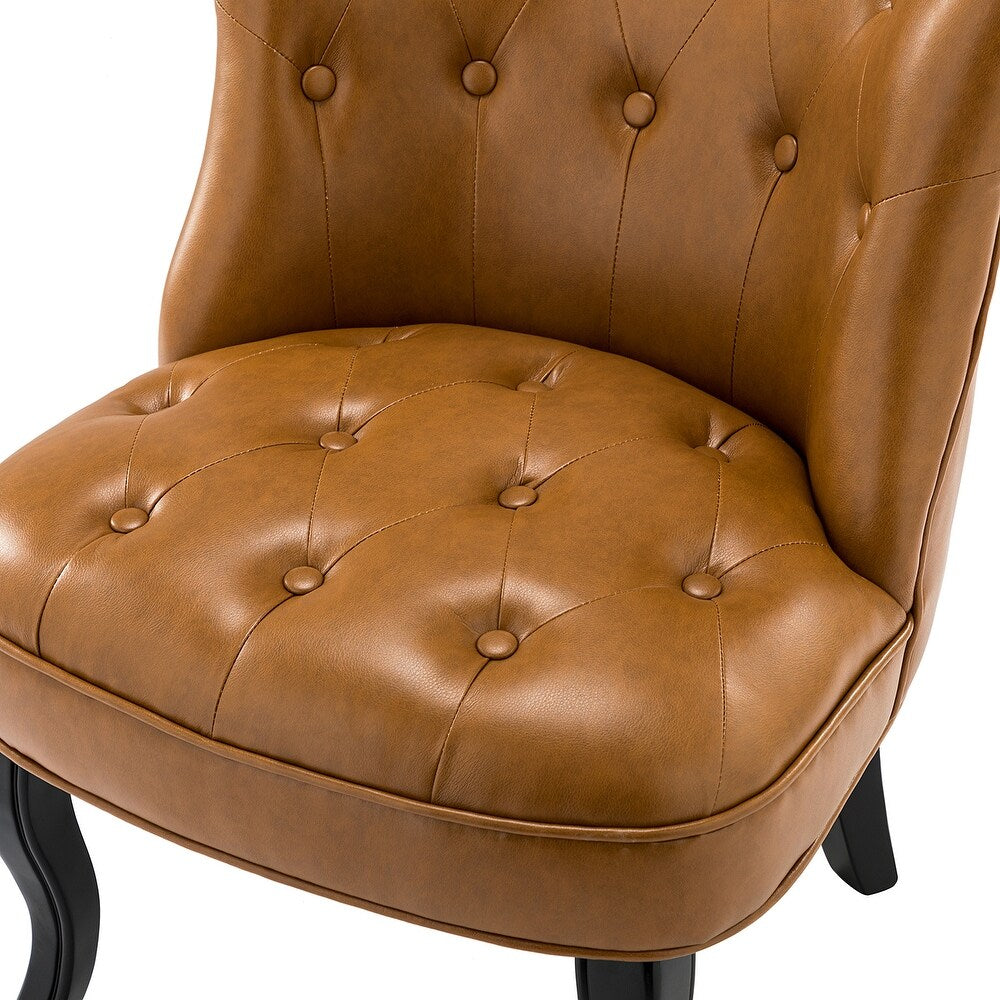 Metion Living Room Accent Chair Set of 2 with Cabriole Legs