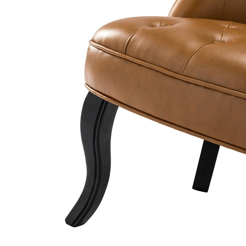 Metion Living Room Accent Chair Set of 2 with Cabriole Legs