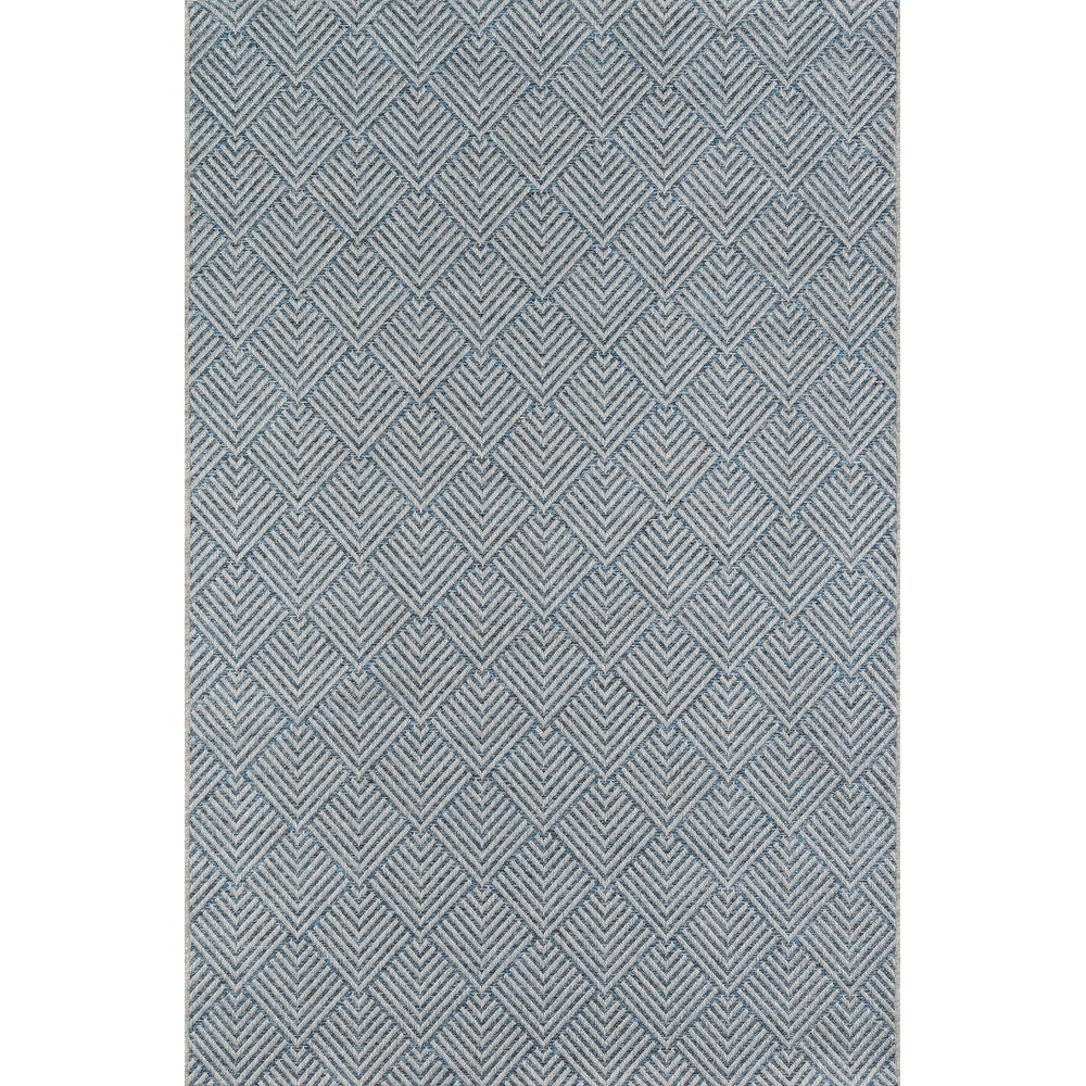 Como Contemporary Geometric Indoor Outdoor Rug