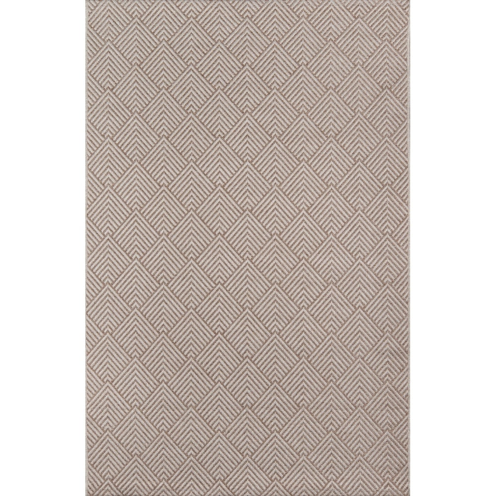 Como Contemporary Geometric Indoor Outdoor Rug