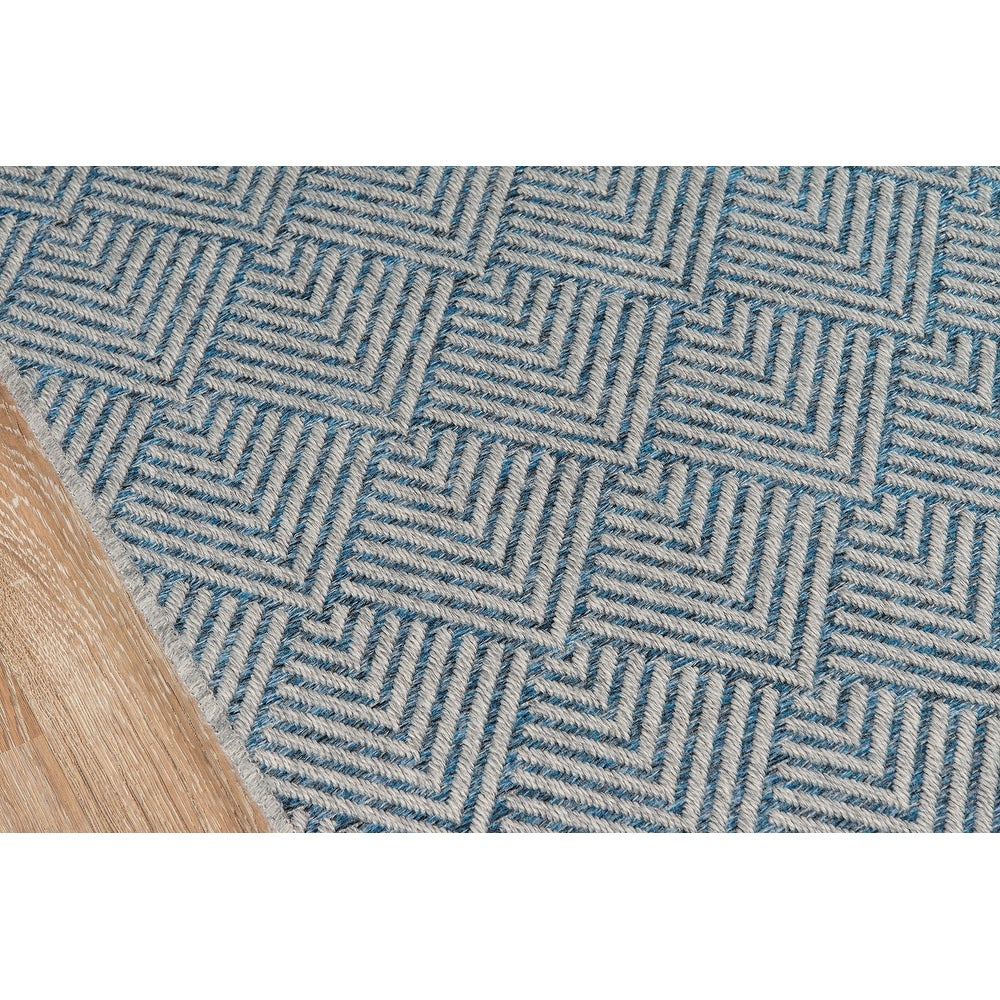 Como Contemporary Geometric Indoor Outdoor Rug