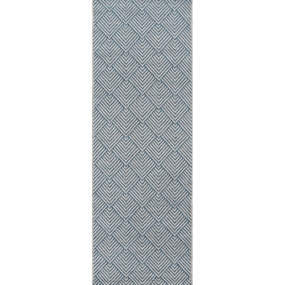 Como Contemporary Geometric Indoor Outdoor Rug
