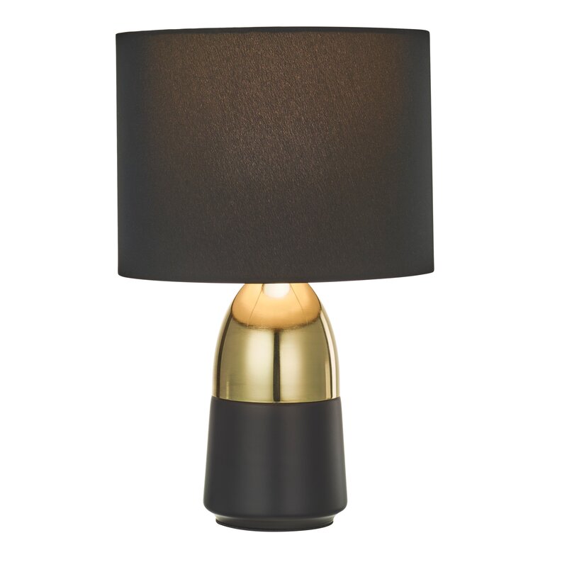 2-Tone 12 inch Table Lamp Set (Set of 2)