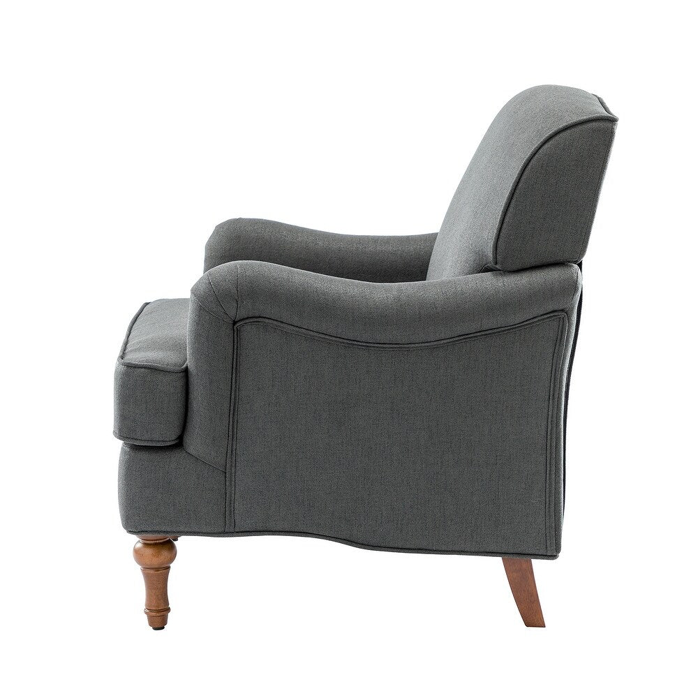 Myrrha Armchair with Turned Legs