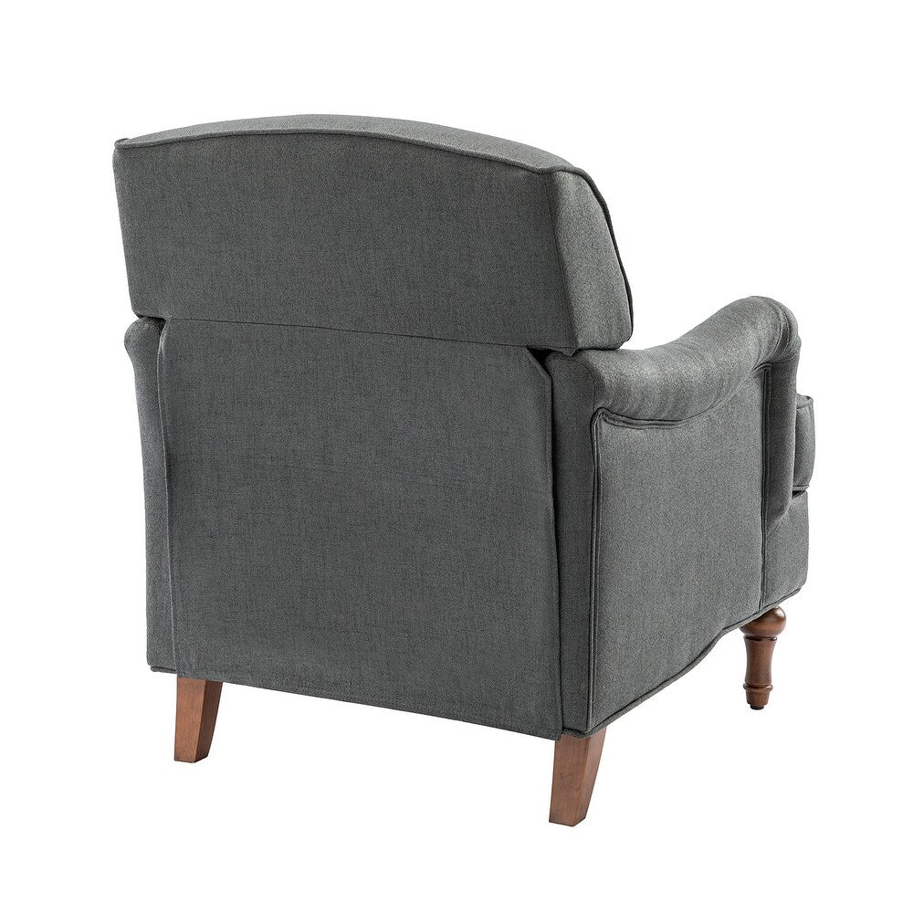 Myrrha Armchair with Turned Legs
