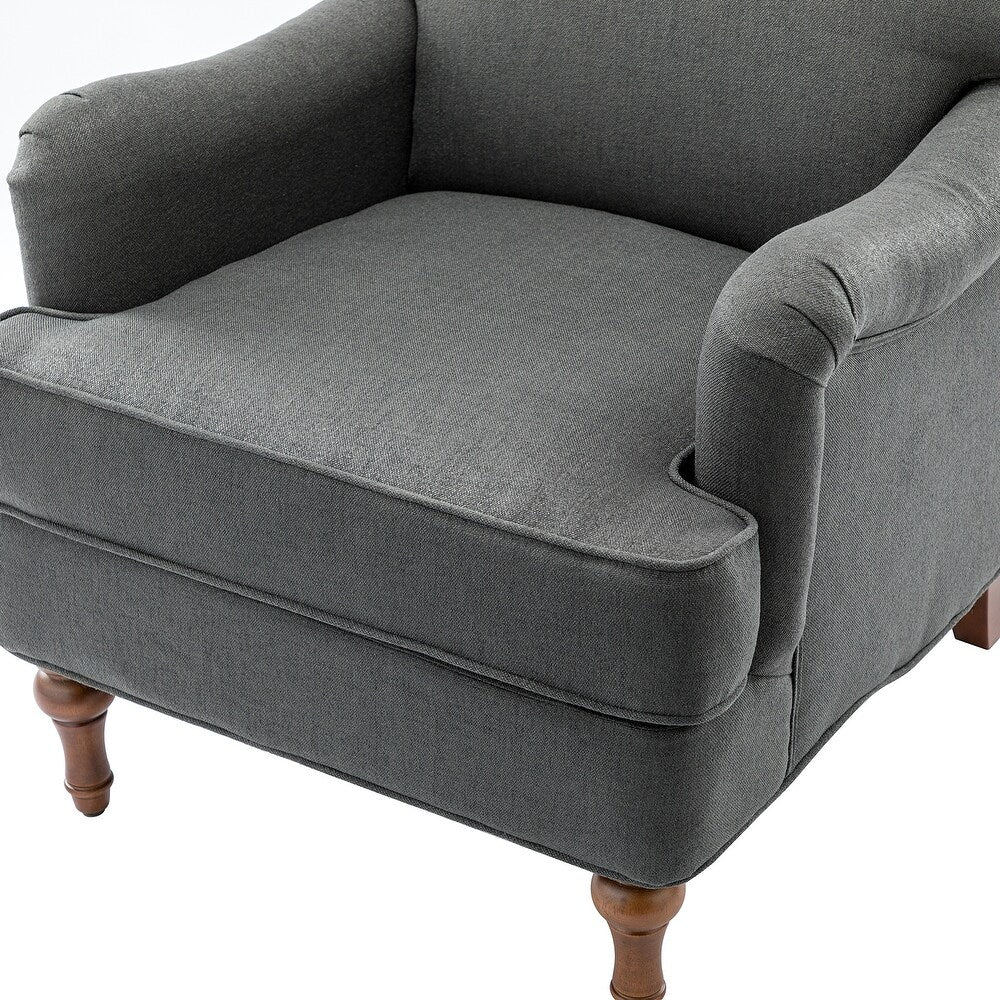 Myrrha Armchair with Turned Legs