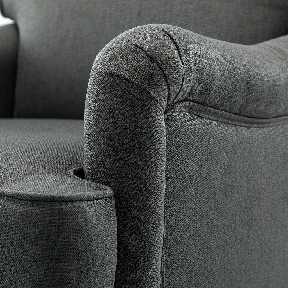 Myrrha Armchair with Turned Legs