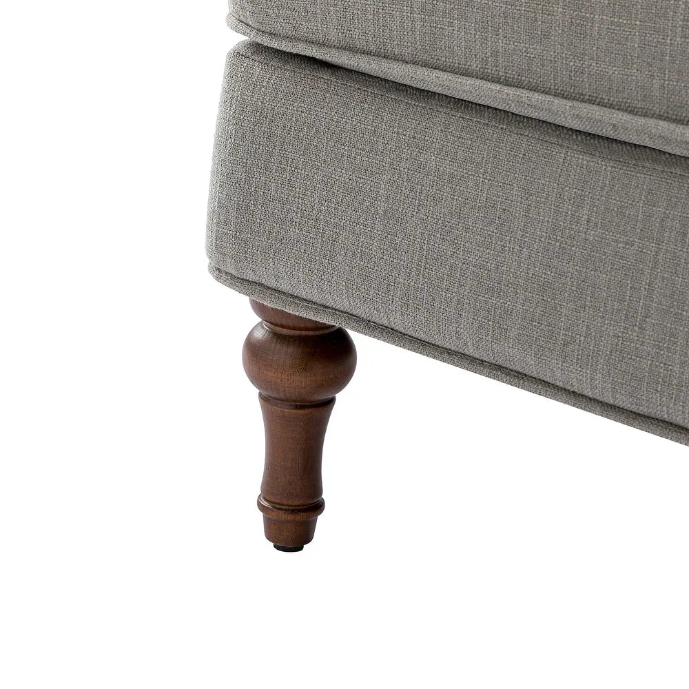 Myrrha Armchair with Turned Legs